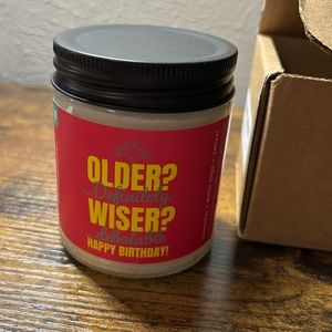 Uniqli candle for birthday